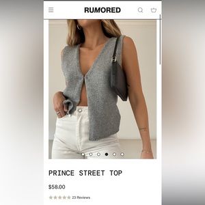 Shop Rumored Prince Street Top